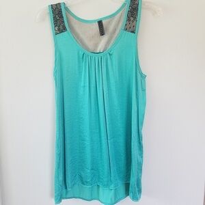 Everly lace detail tank